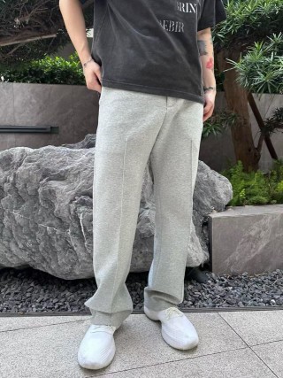 Essentials Fear of God Oatmeal Fleece Sweatpants view 3
