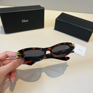Dior CDior B2U Cat-Eye Sunglasses Tortoiseshell view 4