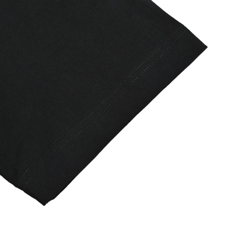 Acne Studios Circle Logo Print T-Shirt Black view
