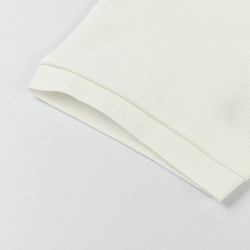 Embroidered White Short Sleeve T-Shirt view