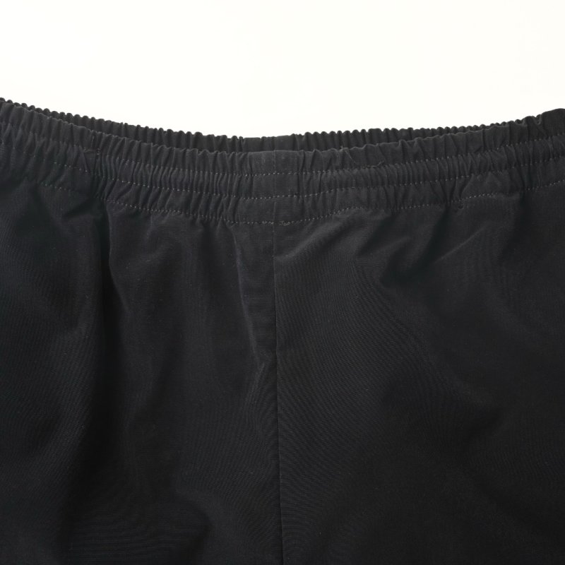 Black Track Pants with White Side Stripe view