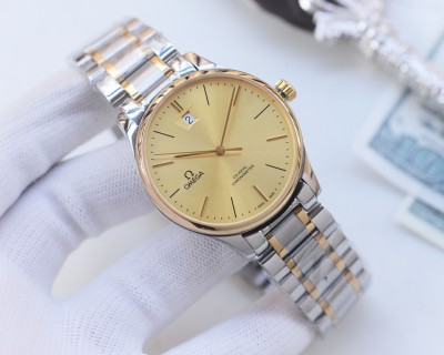 Omega Seamaster Two-Tone White Dial 40mm Watch view 3