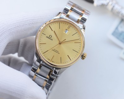 Omega Seamaster Two-Tone White Dial 40mm Watch view 6