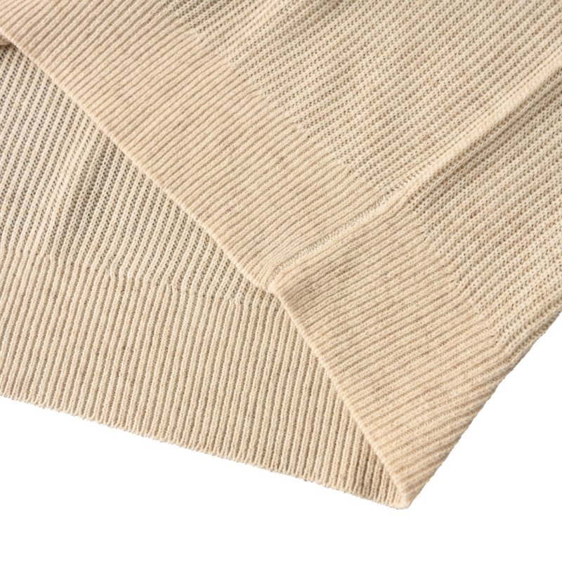 Cream Ribbed Short Sleeve T-Shirt view