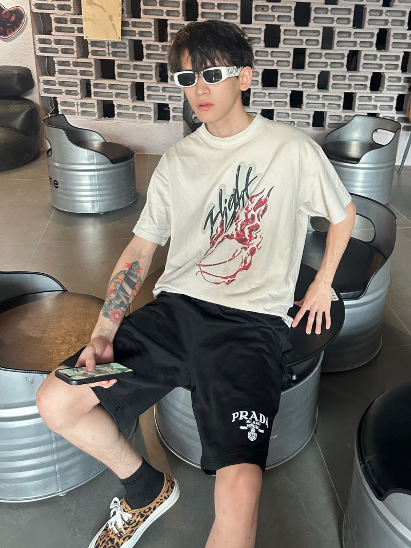 Prada Milano Black Shorts view