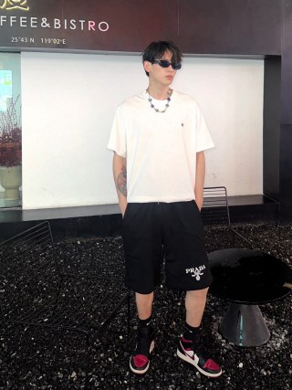 Prada Milano Black Shorts view 3