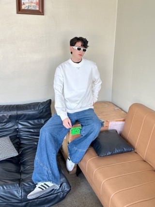 Prada White Long Sleeve T-Shirt view 6