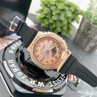 Casio G-Shock GA2100 Metal Shell Rose Gold Watch view 6