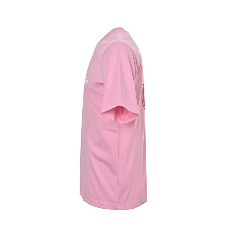 Alo Pink Crew Neck Short Sleeve T-Shirt view