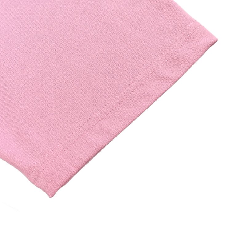 Alo Pink Crew Neck Short Sleeve T-Shirt view