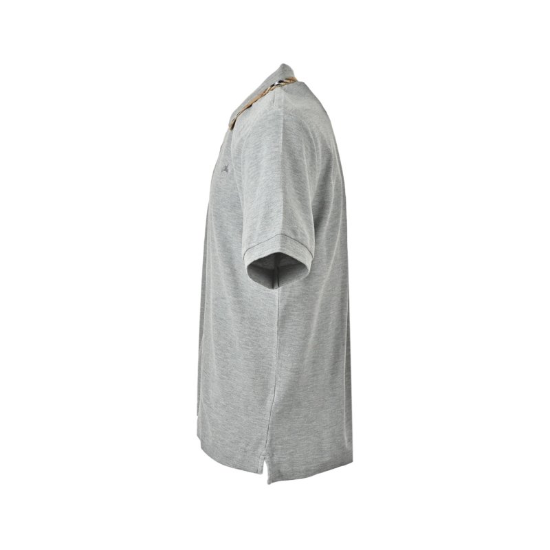 Classic Grey Short Sleeve Polo Shirt view