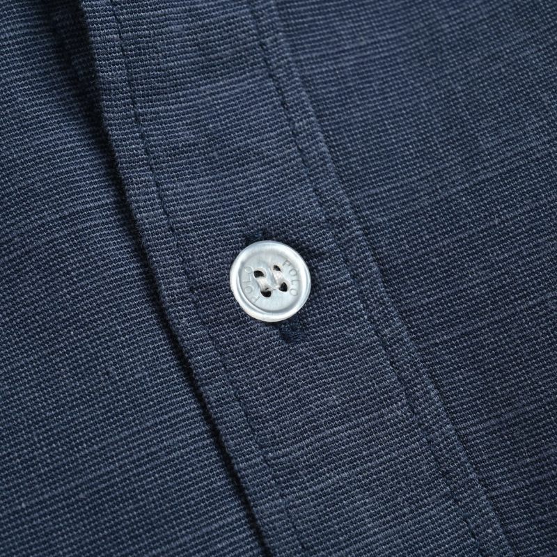 Ralph Lauren Navy Button-Down Oxford Shirt view