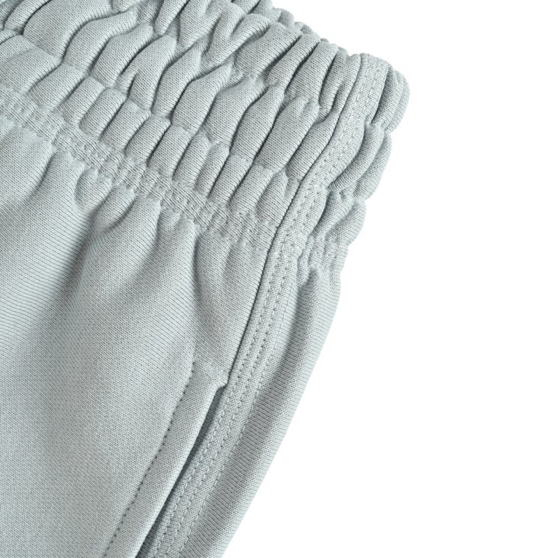 Light Blue Drawstring Shorts view