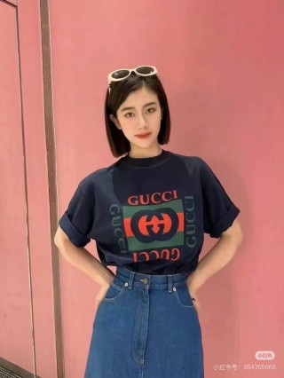 Gucci Logo Print Black T-Shirt view 2