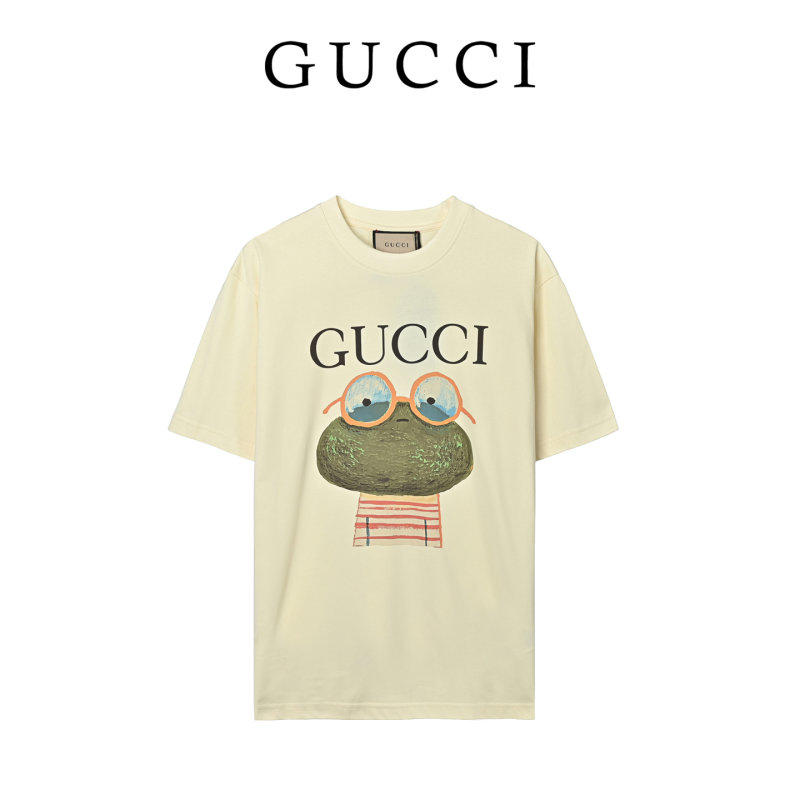Gucci Owl Graphic Cream T-Shirt view