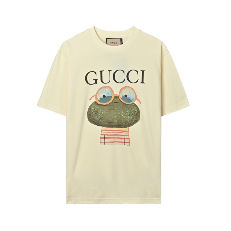 Gucci Owl Graphic Cream T-Shirt view