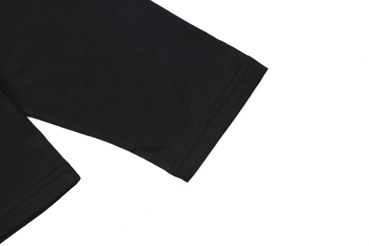 Black Long Sleeve Graphic Logo Tee view