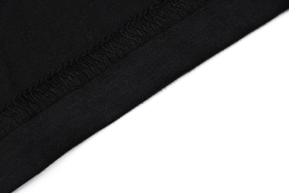 Black Long Sleeve Graphic Logo Tee view