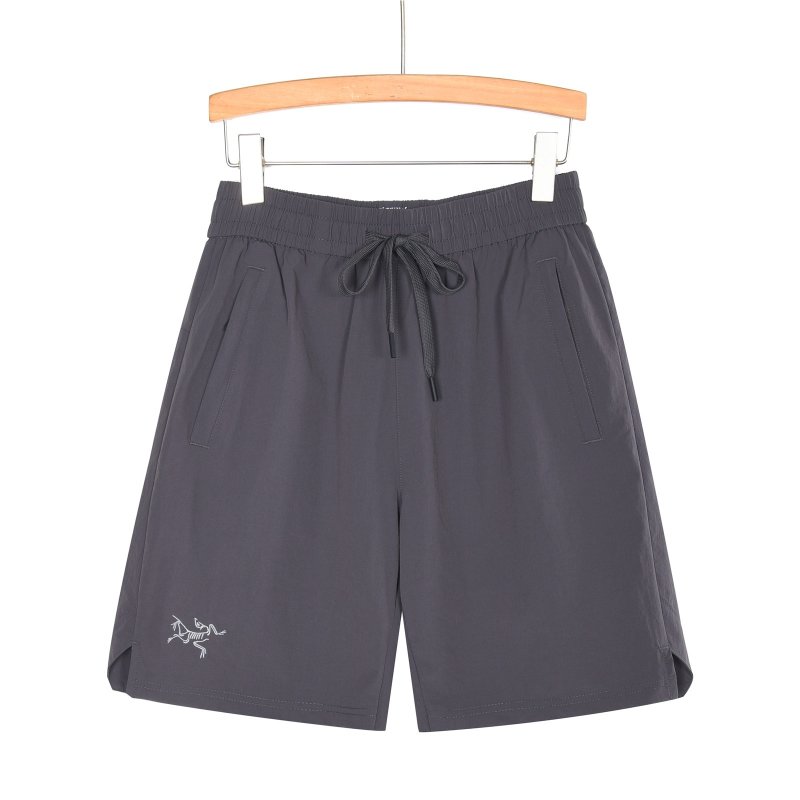 Arc'teryx Charcoal Grey Drawstring Shorts view