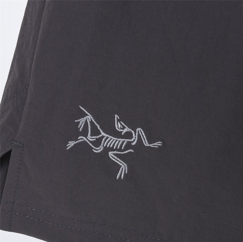 Arc'teryx Charcoal Grey Drawstring Shorts view