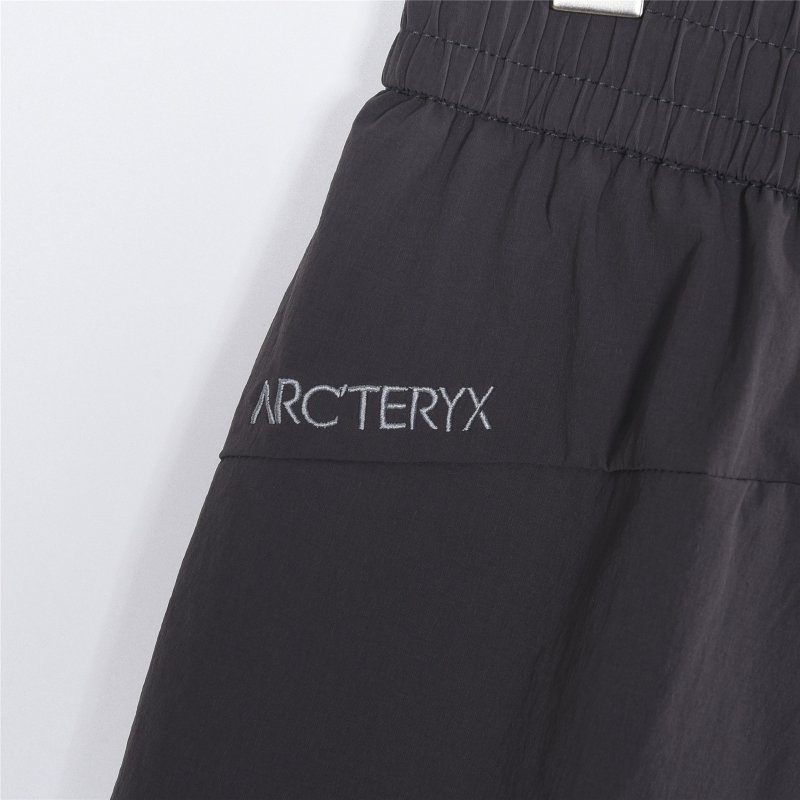 Arc'teryx Charcoal Grey Drawstring Shorts view
