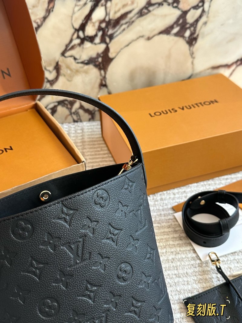 Louis Vuitton All In BB Black Bucket Bag view