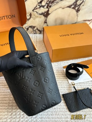 Louis Vuitton All In BB Black Bucket Bag view 5
