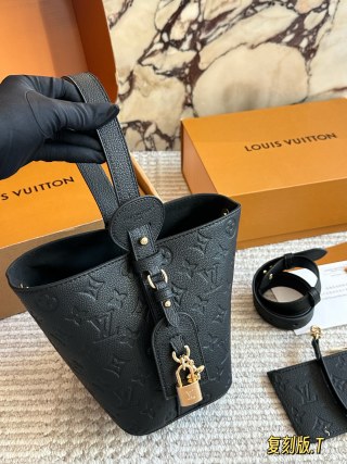 Louis Vuitton All In BB Black Bucket Bag view 9
