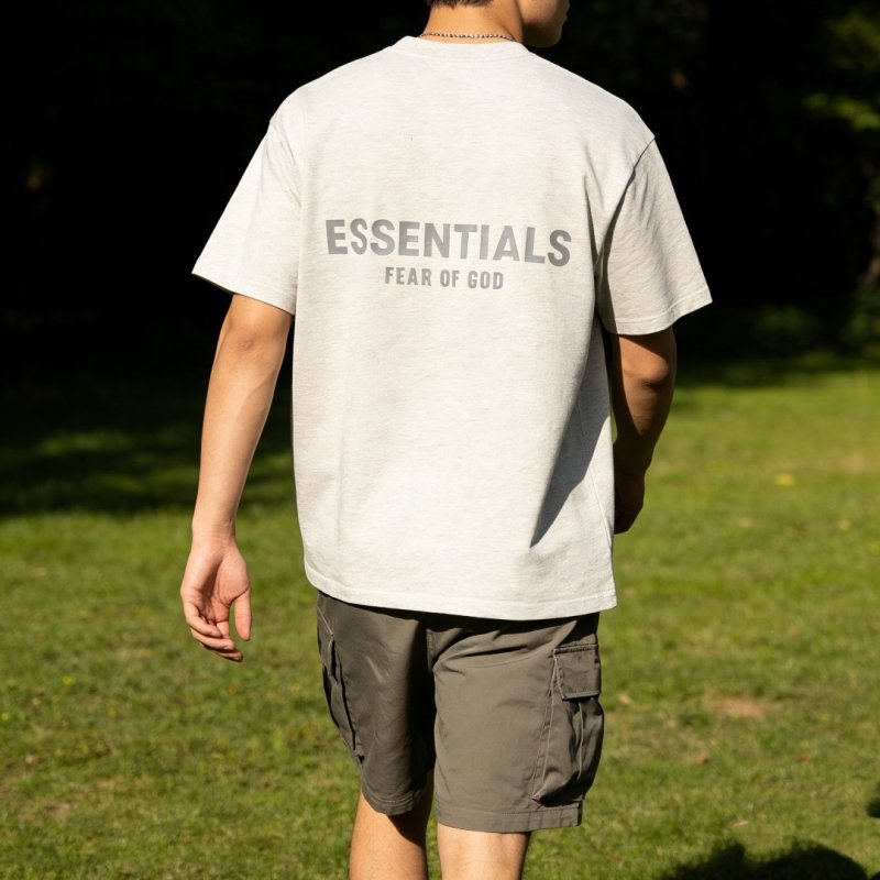 Essentials Fear of God Cream Short Sleeve T-Shirt