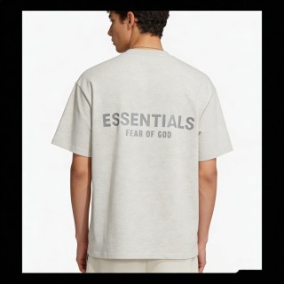 Essentials Fear of God Cream Short Sleeve T-Shirt view 2