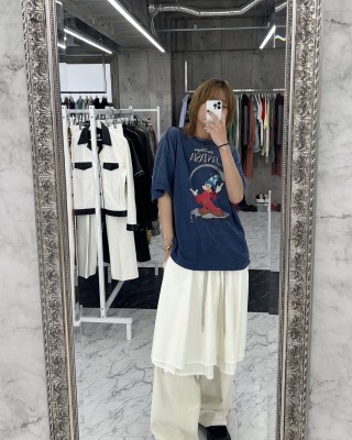Navy Graphic Print Short Sleeve T-Shirt with Wizard Design