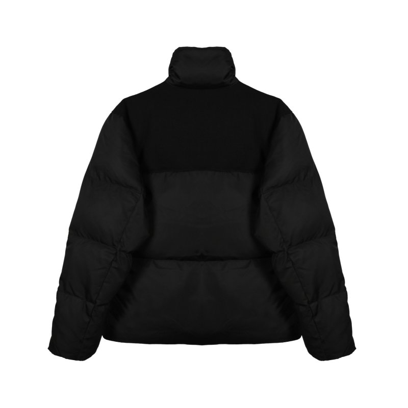 Prada Black Nylon Down Jacket with Chest Pocket view