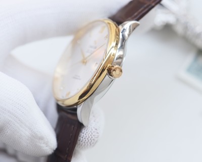 Omega De Ville Two-Tone White Dial Automatic Watch 41mm view 7