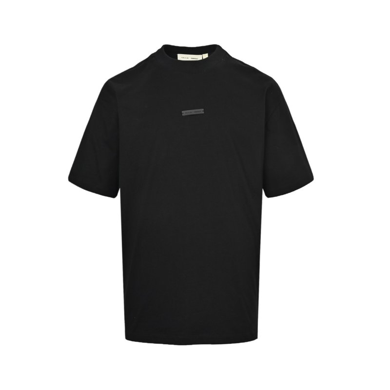 Essentials Fear of God Black Logo T-Shirt view