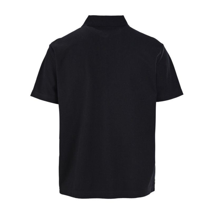 Stone Island Black Short Sleeve Polo Shirt view