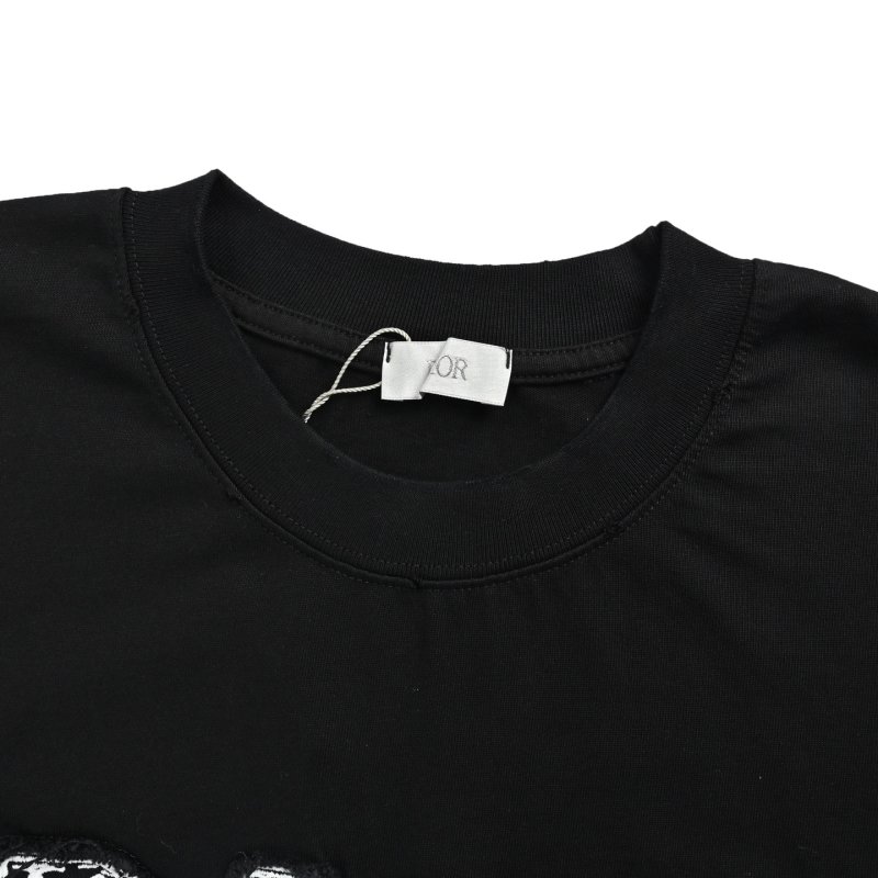 Dior Black Graphic Logo T-Shirt view