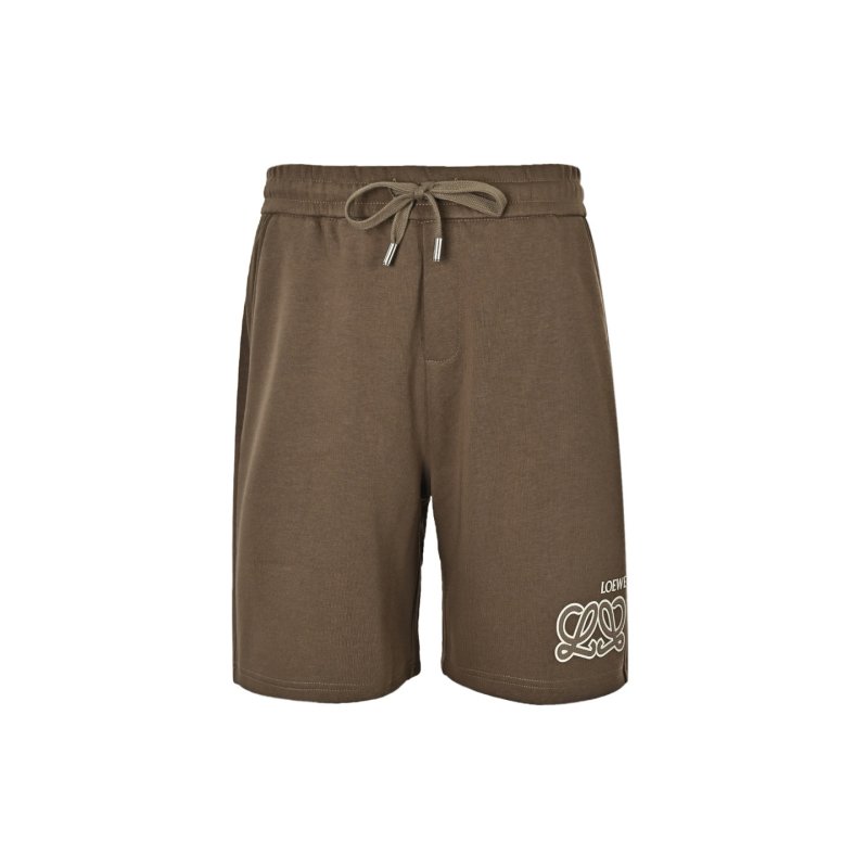 Loewe Anagram Brown Shorts view