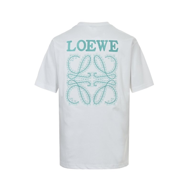 Loewe Anagram Print Cream T-Shirt view