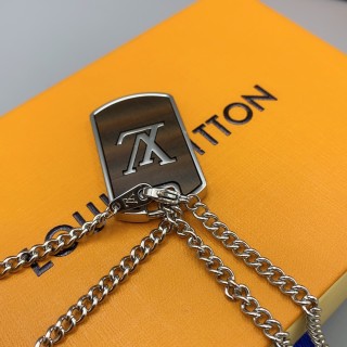 Louis Vuitton LV Shades Locket Pendant Necklace Silver view 2