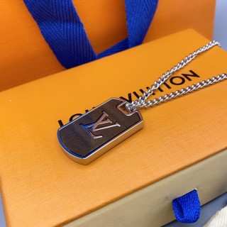 Louis Vuitton LV Shades Locket Pendant Necklace Silver view 5