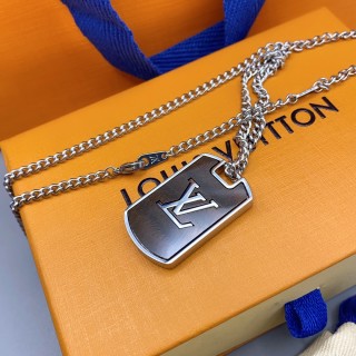 Louis Vuitton LV Shades Locket Pendant Necklace Silver view 6