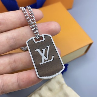 Louis Vuitton LV Shades Locket Pendant Necklace Silver view 7