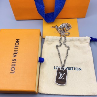 Louis Vuitton LV Shades Locket Pendant Necklace Silver view 8