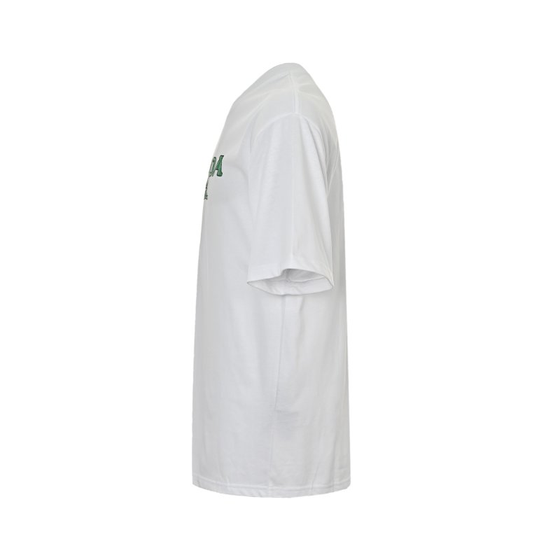 Prada Green Logo White T-Shirt view