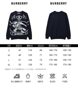 Burberry EKD Knight Jacquard Crew Neck Sweater Black view 12
