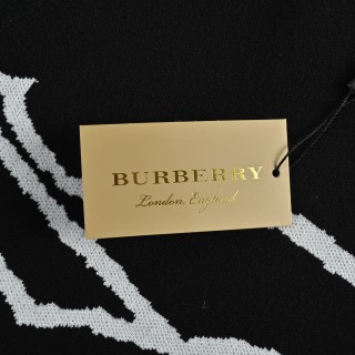 Burberry EKD Knight Jacquard Crew Neck Sweater Black view 7