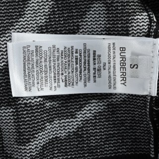 Burberry EKD Knight Jacquard Crew Neck Sweater Black view 8