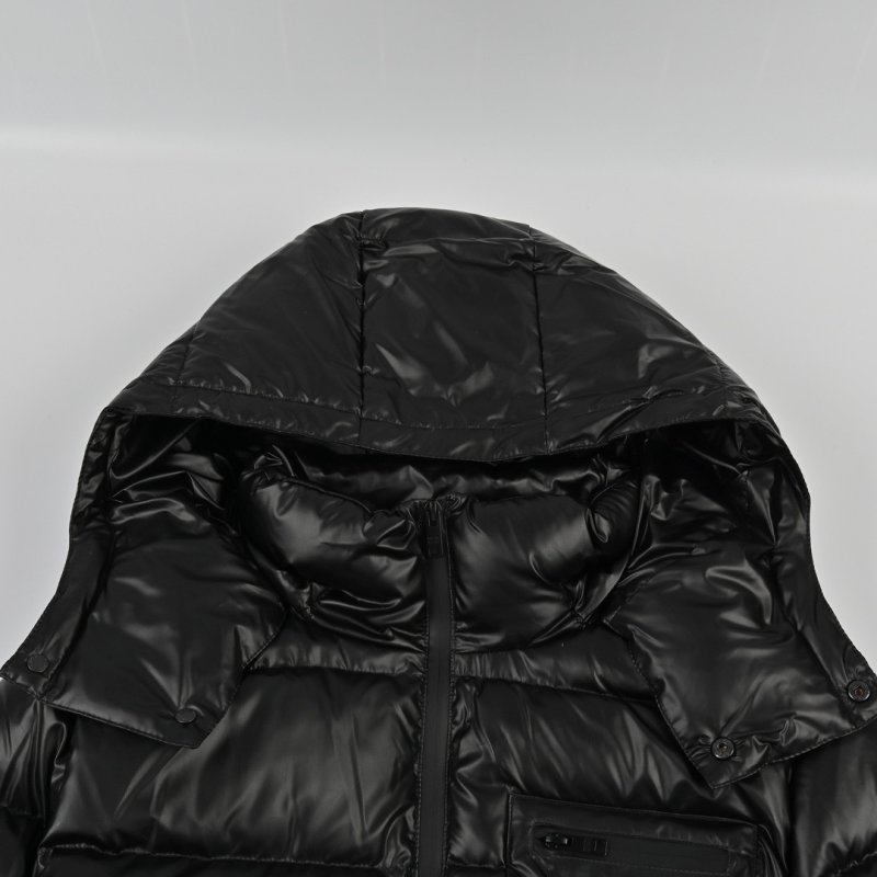 Prada Black Nylon Puffer Down Jacket view