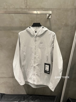 Arc'teryx Soft Shell Zip Hoodie – Mystique Grey view 4