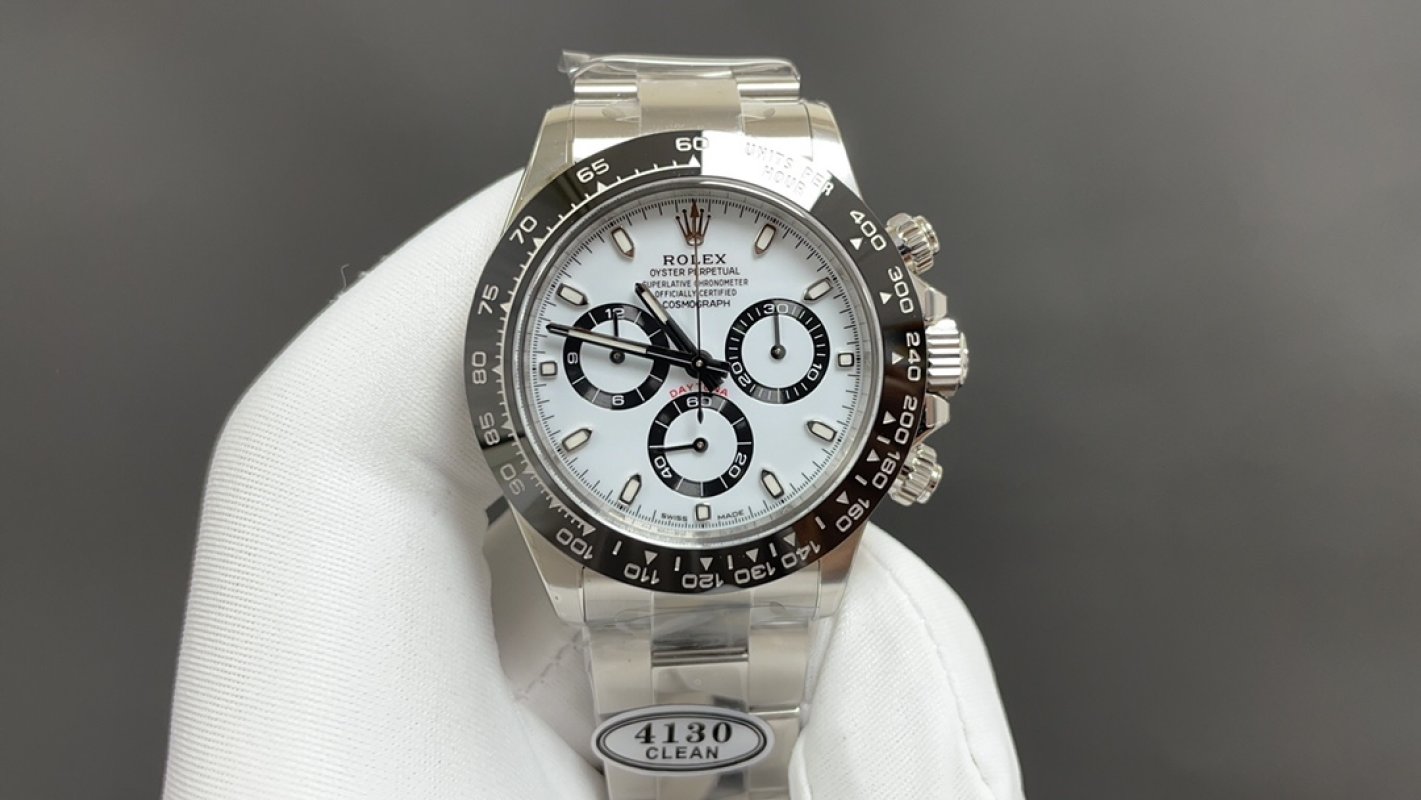 Rolex Daytona Panda 40mm Chronograph White Dial